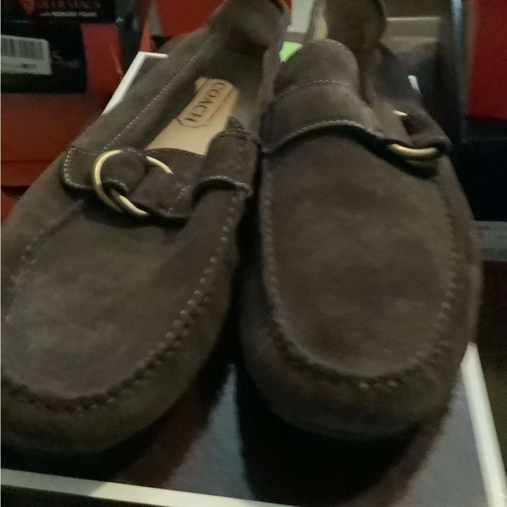 COACH SLIP ON SUEDE